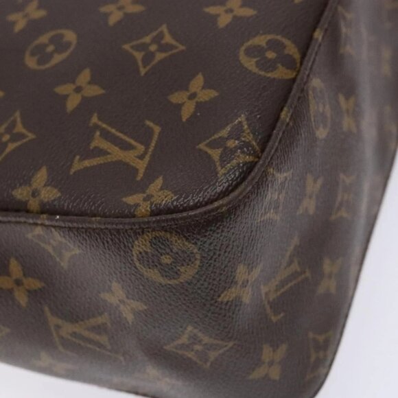 LOUIS VUITTON Monogram Looping GM Shoulder Bag M51145 LV Auth 140436 - Picture 5 of 16